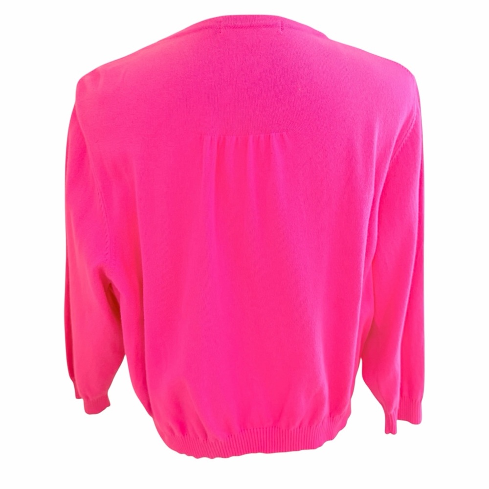 Boden Pink Scoop Neck Button Front Cardigan 18 - Picture 6 of 9